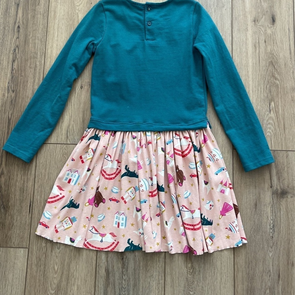 Mini Boden Girls Holiday Dress size 9/10 - Picture 3 of 4